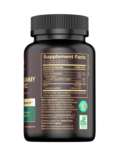 Organic Gummy Probiotic
