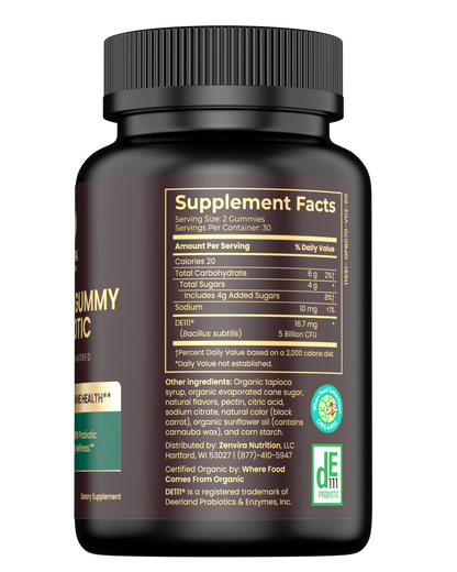 Organic Gummy Probiotic