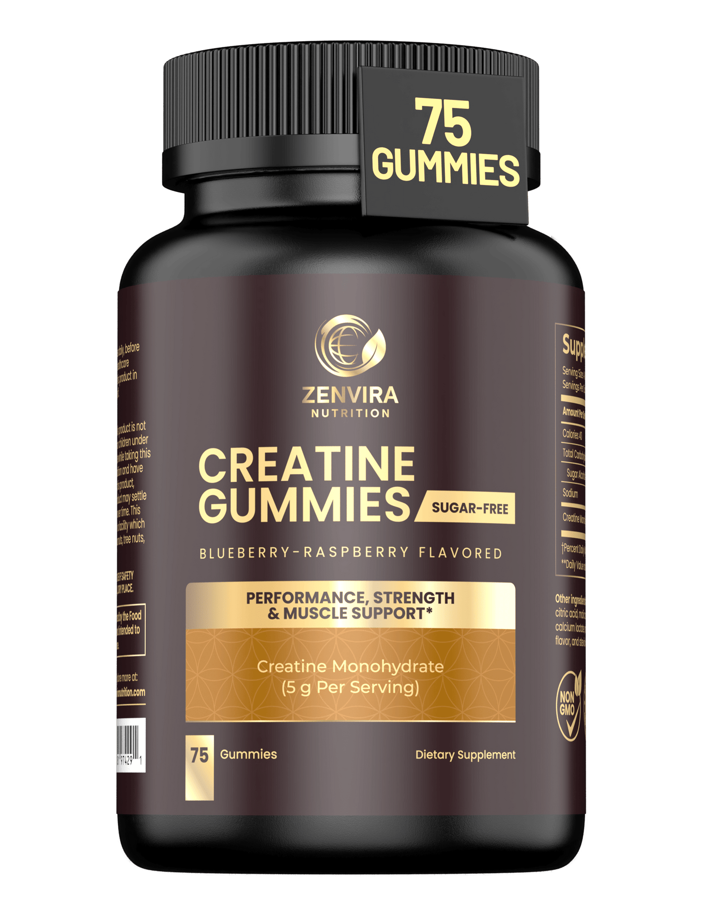 Creatine Gummies — Sugar Free