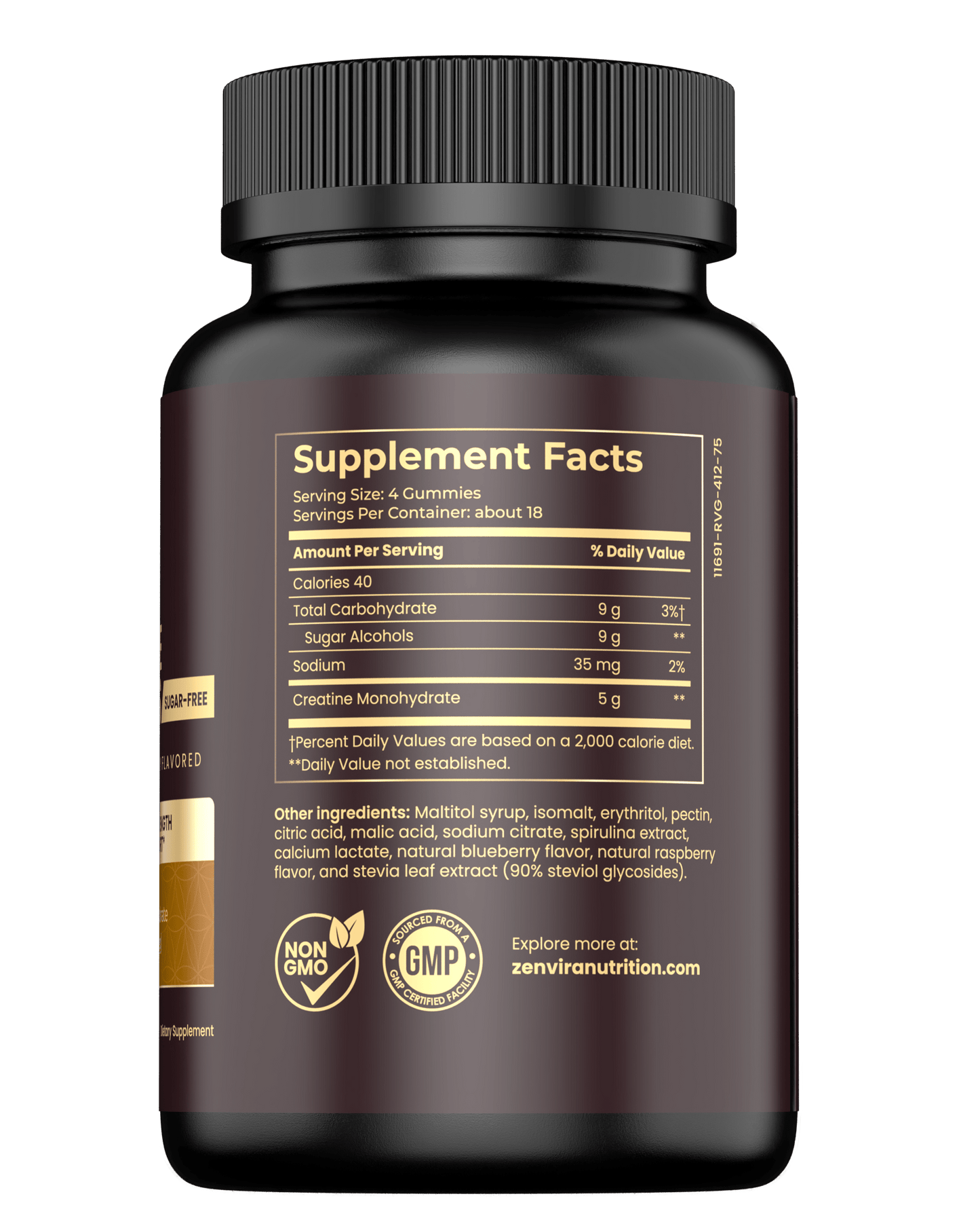 Creatine Gummies — Sugar Free