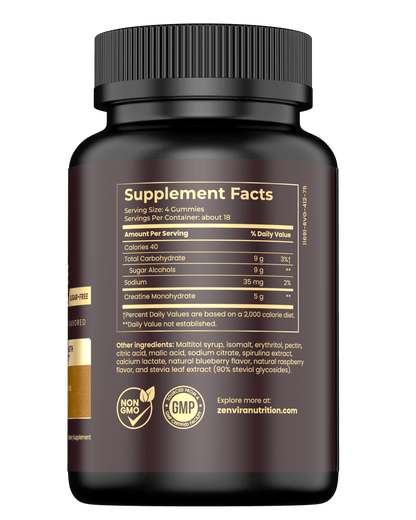 Creatine Gummies — Sugar Free