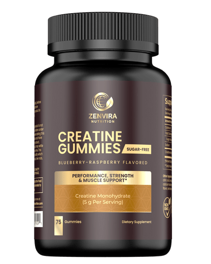 Creatine Gummies — Sugar Free